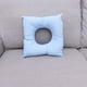 thumbnail image 1 of 1 Face Hole Pillow Massage Cushion Square Cotton Face Pillow Headrest Hole Covers Beauty Salon Face Massage Pillow 32x32x6cm, 1 of 3