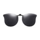 thumbnail image 1 of Gafas de sol polarizadas con clip para gafas de sol, estilo ojo de gato, color gris, extragrandes, 5753 mm, protección UV para mujer., 1 of 3