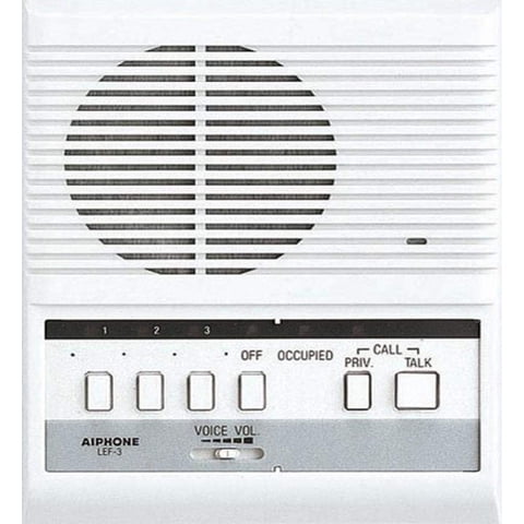 Maestro De Llamadas Selectivas De Voz Abierta Intercom Aiphone Lef-3