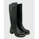 thumbnail image 2 of Bota para mujer, Negra bajo la rodilla con tachas Danicolle, 2 of 5