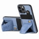 thumbnail image 4 of Funda Resistente para iPhone 15 Pro Max con Tarjetero y Soporte, Diseño Magnético Azul, 4 of 5