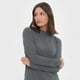 thumbnail image 3 of Polera Mujer Beatle Rib Gris Corona, 3 of 5