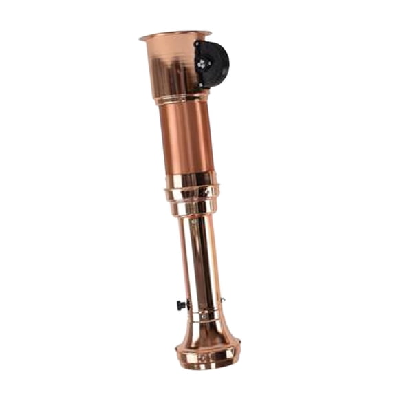 Tubo de escape telescópico para barbacoa, campana extractora para parrilla, tubo de ventilación estirable resistente a altas temperaturas para uso dom