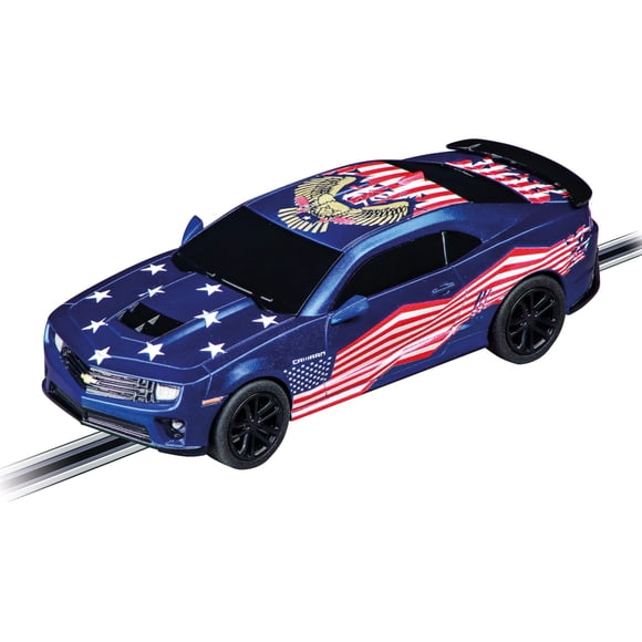 Auto de Pista Carrera GO Chevrolet Camaro Stars 'n Stripes 1:43