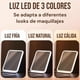 thumbnail image 4 of Espejo Led De Maquillaje Recargable Táctil Portátil Rosada, 4 of 7