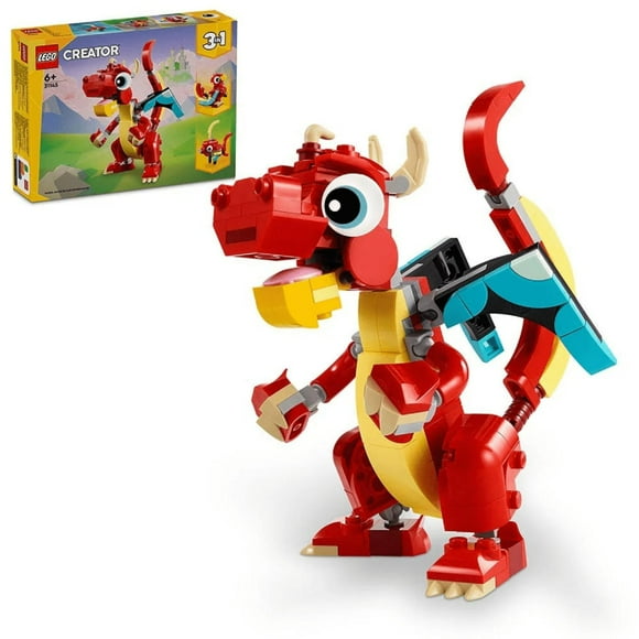 Bloques de Construcción Dragón Rojo 31145