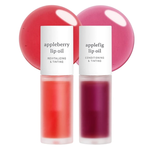 Set de aceites labiales NOONI Appleberry & Applefig Hidratante 7 ml x 2