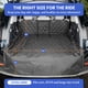 thumbnail image 4 of Alfombrilla de maletero Cargo Liner 4Knines para SUV, impermeable, color negro, XL, 4 of 9