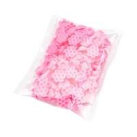 Magideal - 100 Soportes De Pegamento Para Pestañas Postizas Para Práctica De Maquillaje, Artista, Escuela De Cosmetología, Color Rosa