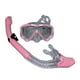 thumbnail image 2 of Juego De Snorkel Seco Máscara De Buceo Equipo De Snorkel Para Snorkel Buceo Apnea Rosa, 2 of 5
