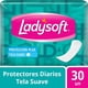 thumbnail image 1 of Protector Diario Tela Suave, 30 Un, 1 of 2