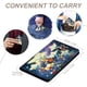 thumbnail image 4 of Pájaro Loco Porta Pasaporte y Cartera de Viaje Premium de Cuero PU, Funda de Pasaporte Bloqueo RFID con Ranuras para Tarjetas de Crédito, Estuche para Libro de Pasaporte para Familia 10cm × 15cm, 4 of 6