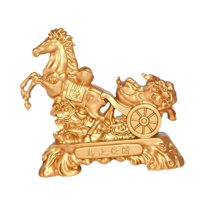 Bothyi - Feng Shui Figurine Animal Escultura Granja Colección Estatua De Caballos De Suerte Coleccionables