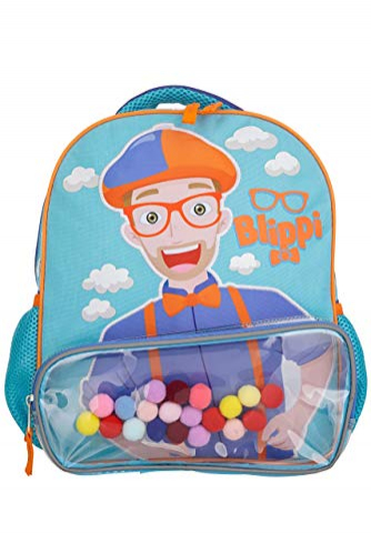 Mochila Escolar Ai Accessory Innovations Blippi Con Sonido Azul Y Naranja