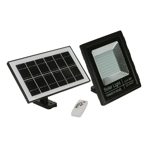 Foco Solar Ip67 Foco Solar 40w 90 Led Panel Solar Ip67 + Control Remoto | Lider