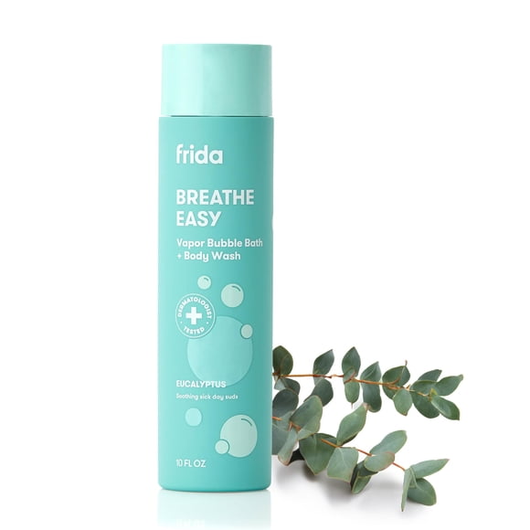 Gel de baño Bubble Bath + Body Wash Frida Baby, vapor de eucalipto, 300 ml