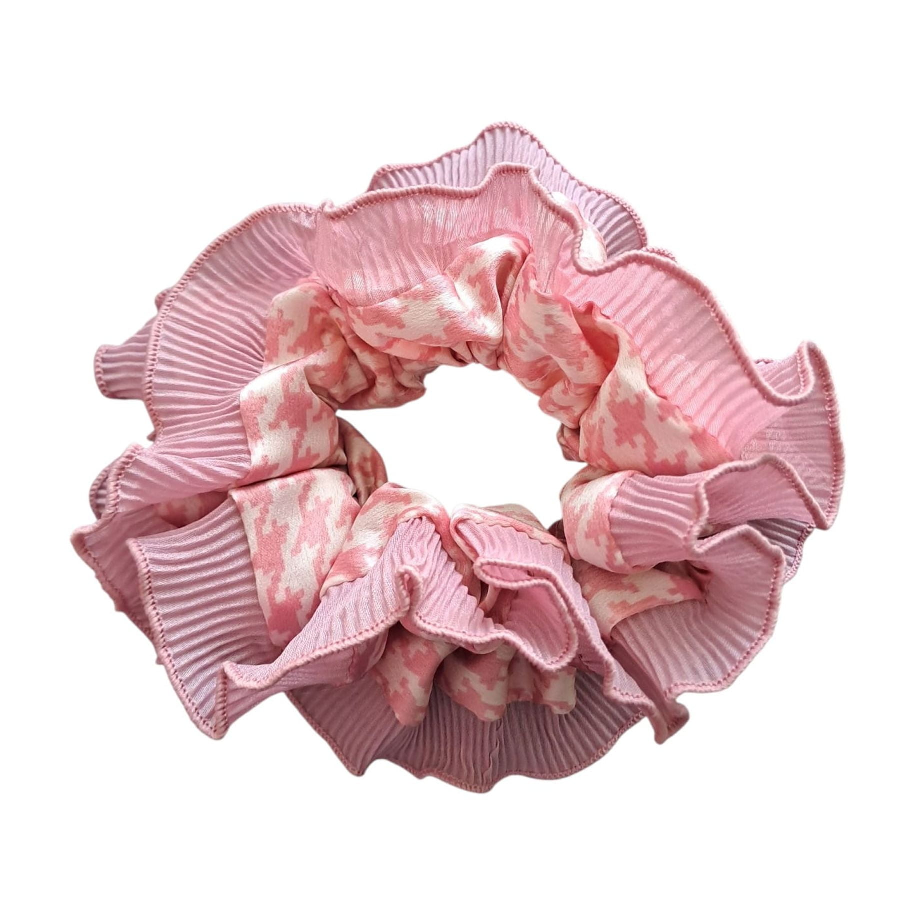 Ayg - Rumba Doble Scrunchie Xl Accesorios Color Rosado