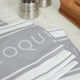 thumbnail image 2 of Set 4 Paños de Cocina Grises Coquinaria, 2 of 7