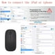 thumbnail image 2 of Ratón Bluetooth ZERU inalámbrico recargable para Macbook, 2 of 3