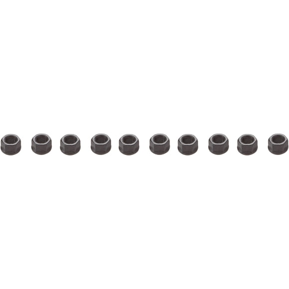 Tuercas hexagonales ARP 200-8634 de acero con óxido negro, rosca 3/8-24