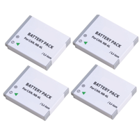 Genérico - 4 Baterías Nb-6L Canon Alternativa