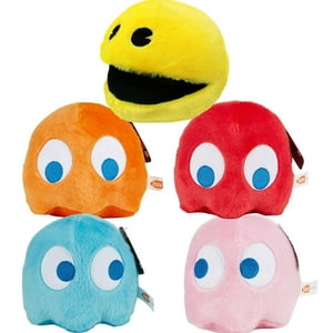 Peluche Wjcnpac-Man Pac Ghost De 15 Cm, Juego De 5 Para Decoración De Fiestas