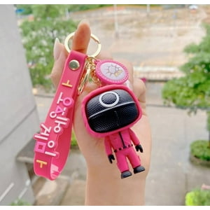 Mundo Eve - Llavero Juego Calamar Con Accesorio
