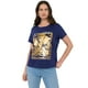 thumbnail image 1 of Polera Mujer M/C Focal Print Azul Royal Corona, 1 of 5