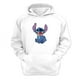 thumbnail image 1 of Polerón Canguro Extraterrestre Azul Blanco Talla M Unisex, 1 of 3