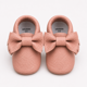 thumbnail image 1 of Mocasines de Cuero para Bebé - 11 cm, Palo Rosa, 1 of 4