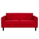 thumbnail image 1 of Sofa New Retro 3c Felpa 00 Rojo, 1 of 6