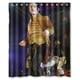 thumbnail image 1 of Atractiva cortina de ducha de baño Brendon Urie Panic con ganchos, tamaño 60 x 72 pulgadas, 1 of 3
