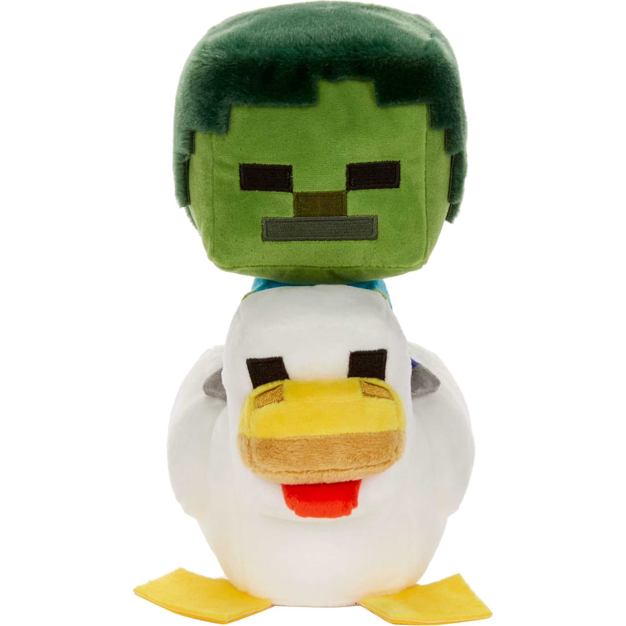 Peluche Mattel Minecraft Zombie Chicken Jockey 20 Cm