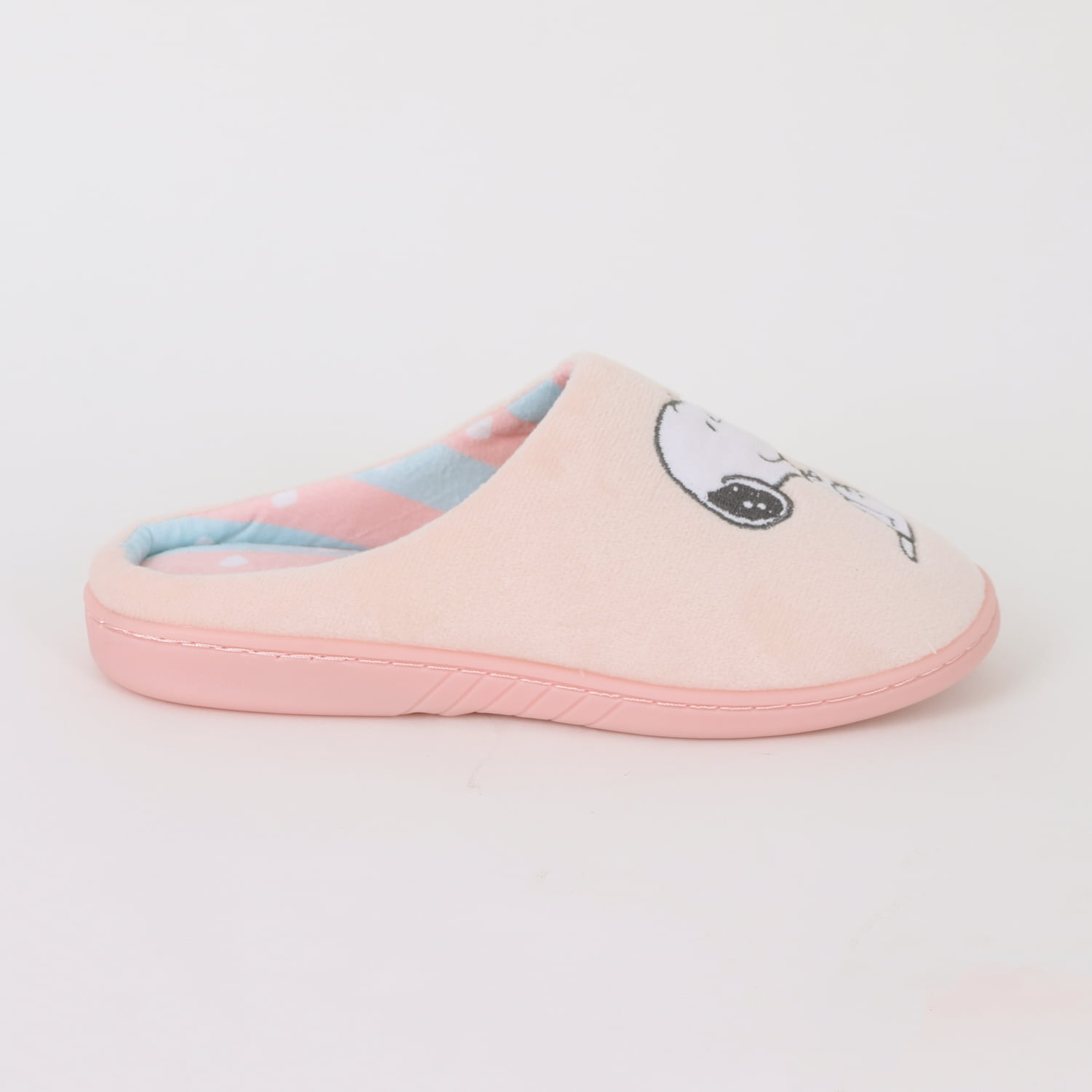Pantufla Mujer Rosado Helado Snoopy