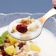 thumbnail image 3 of Cuchara de postre reutilizable de mango corto, tenedor, utensilios de cocina de acero inoxidable, cuchara pequeña para niños, 4 unidades, 3 of 5
