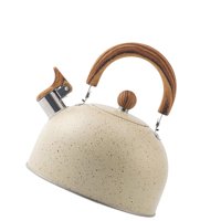 Bothyi - Tetera De Viaje Antioxidante De 2,8 Litros Con Silbato Para Estufa