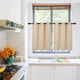 thumbnail image 1 of REGALWOVEN 2 piezas de cortina de ventana pequeña opaca para cocina, beige 42 x 36 pulgadas, 1 of 7