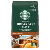 Mezcla De Desayuno Starbucks De Café Molido, Tostado Medio, 500 Ml