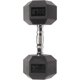 thumbnail image 2 of Mancuerna Fitvids Sporzon! Hexagonal con Recubrimiento de Goma, Individual, Negra, 2 of 5