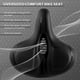thumbnail image 2 of Asiento de bicicleta COOLWUFAN Confort Extragrande Negro, 2 of 8