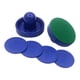 thumbnail image 3 of Juego De Mini Empujadores De Hockey De Aire Y Discos De Hockey De Aire, Paletas De Hockey De Tamaño Pequeño, 2 Empujadores Azules, 1 Juego, 3 of 5