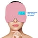 thumbnail image 1 of Gel Hot Cold Therapy Headache Migraine Relief Cap For Chemo,Sinus,Neck Wearable Therapy Wrap Stress Pressure Pain Relief Massage, 1 of 3