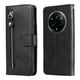 thumbnail image 1 of Funda con Cremallera para Realme 14 Pro Plus, Carcasa Cartera de Cuero PU con Soporte y Tarjetero, 1 of 5