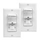 thumbnail image 1 of Interruptor sensor de movimiento TOPGREENER Juego de 2 unidades Blanco 120VAC, 1 of 8