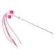 thumbnail image 1 of Funny Cat Teaser Wand Long Rod Cat Juguete Interactivo Con Bolas De Felpa Y Bell Pink Red, 1 of 5