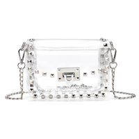 Bolso Bandolera Transparente Aprobado Por Sharplus Stadium Para Mujer