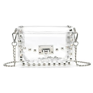 Bolso Bandolera Transparente Aprobado Por Sharplus Stadium Para Mujer