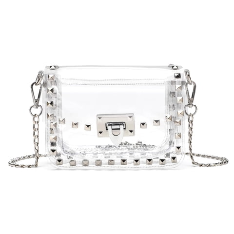 Bolso Bandolera Transparente Aprobado Por Sharplus Stadium Para Mujer