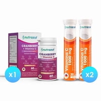 Nutrazul - Cranberry + Vitamina C Pack 3