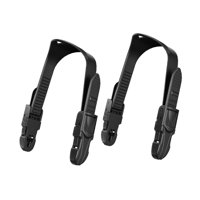 Magideal - Correas De Aletas Accesorios De Buceo De Repuesto Universales Deportes Acuáticos Correa De Aletas De Goma Correa Ajustable Natación Con Hebillas De L